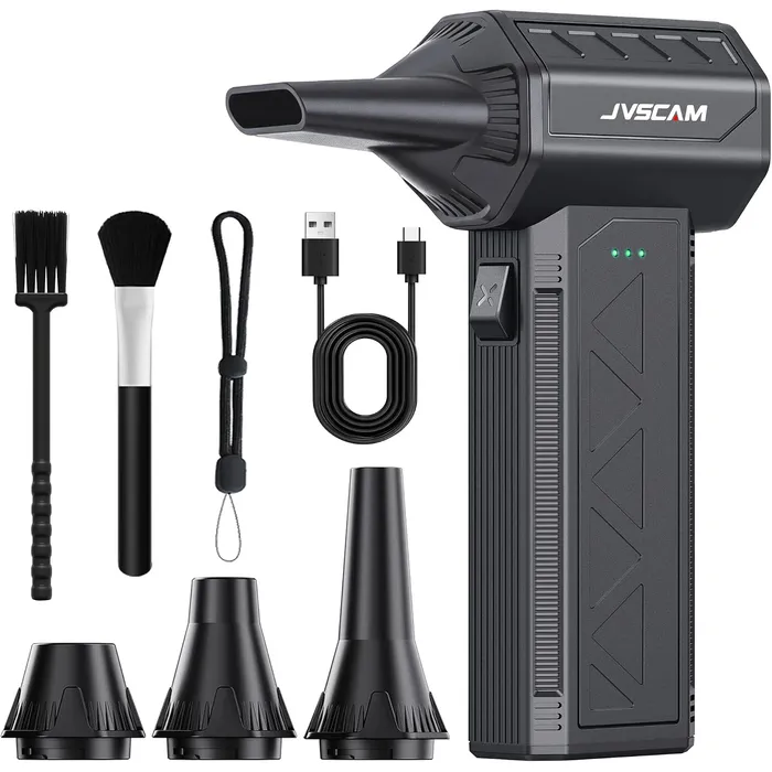 JVSCAM F30 Electric Air Duster in black