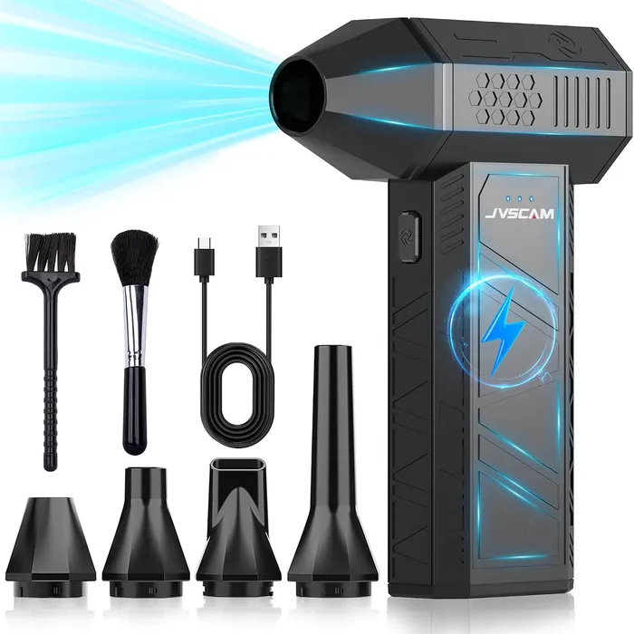 JVSCAM X3 Electric Air Duster in black